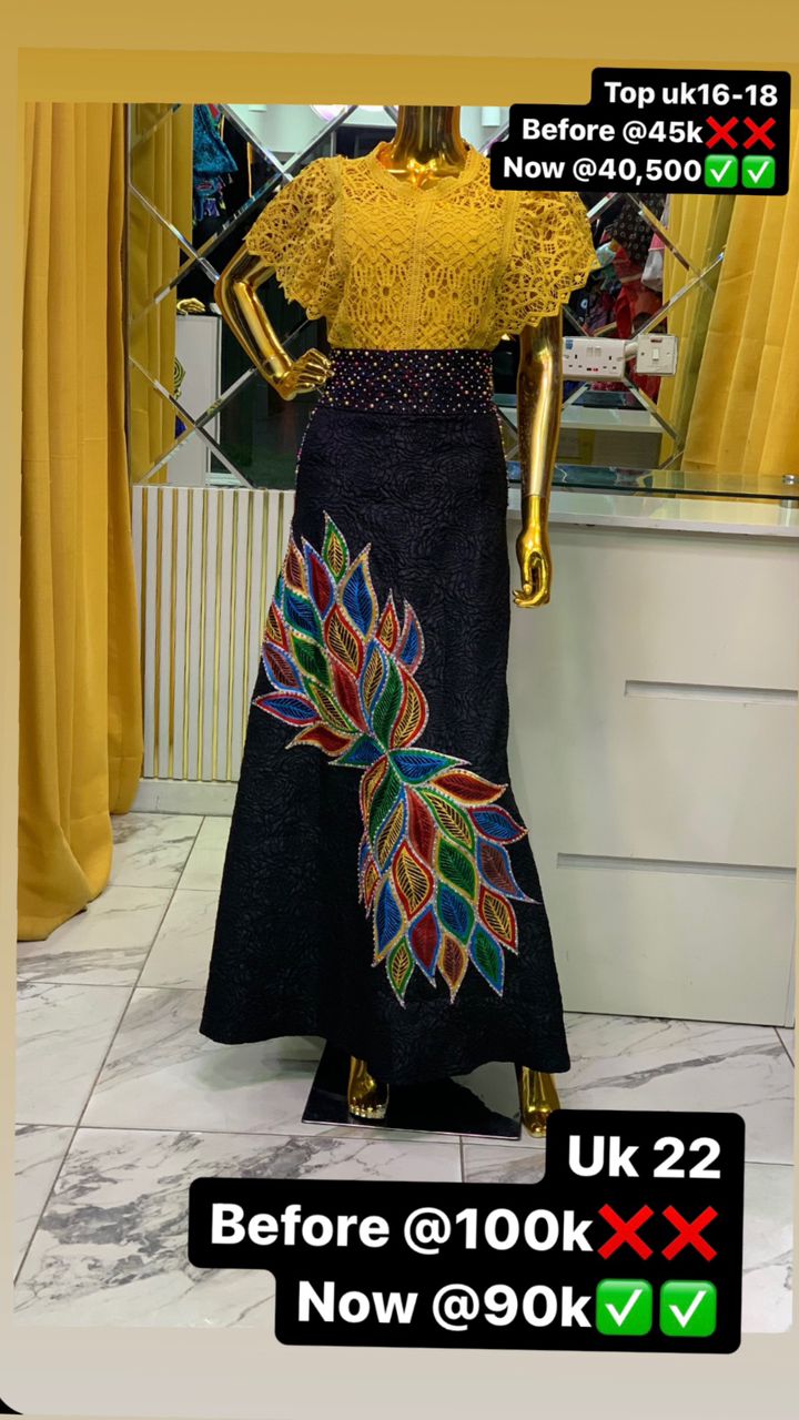 A line damask skirt with Emb